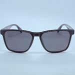 Lacoste 23024 sunglasses in Black – front open view