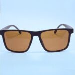Carrera 23014 sunglasses in Brown and Black – front open view