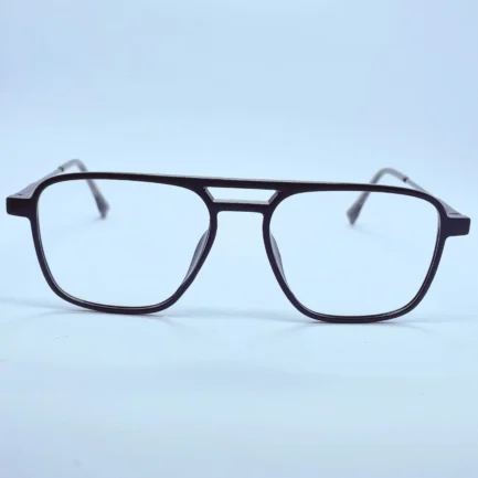 Vision 00002 eyeglasses in Black – front open view