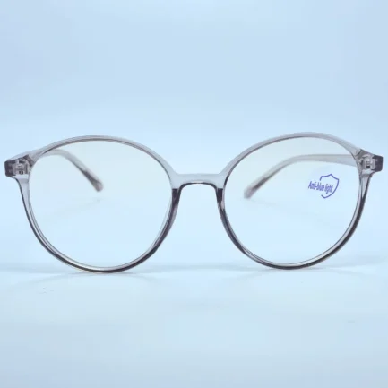 Vision 203147 eyeglasses in Transparent Grey – front open view