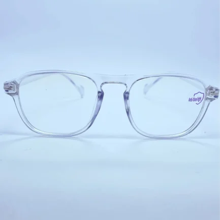 Vision 203156 eyeglasses in Transparent – front open view