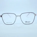 Rockers 95005 eyeglasses in Silver & Black – front open view