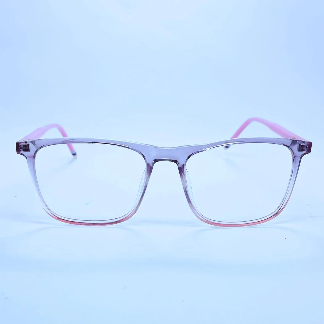 Tidoesu 8809 Eyeglasses – Front Open View (Pink) Tidoesu 8809 Eyeglasses in Pink – front open view