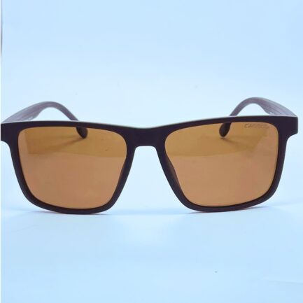 Carrera 23014 sunglasses in Brown and Black โ front open view
