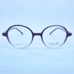 Smart Tom 8010 eyeglasses in Black and white – front open view