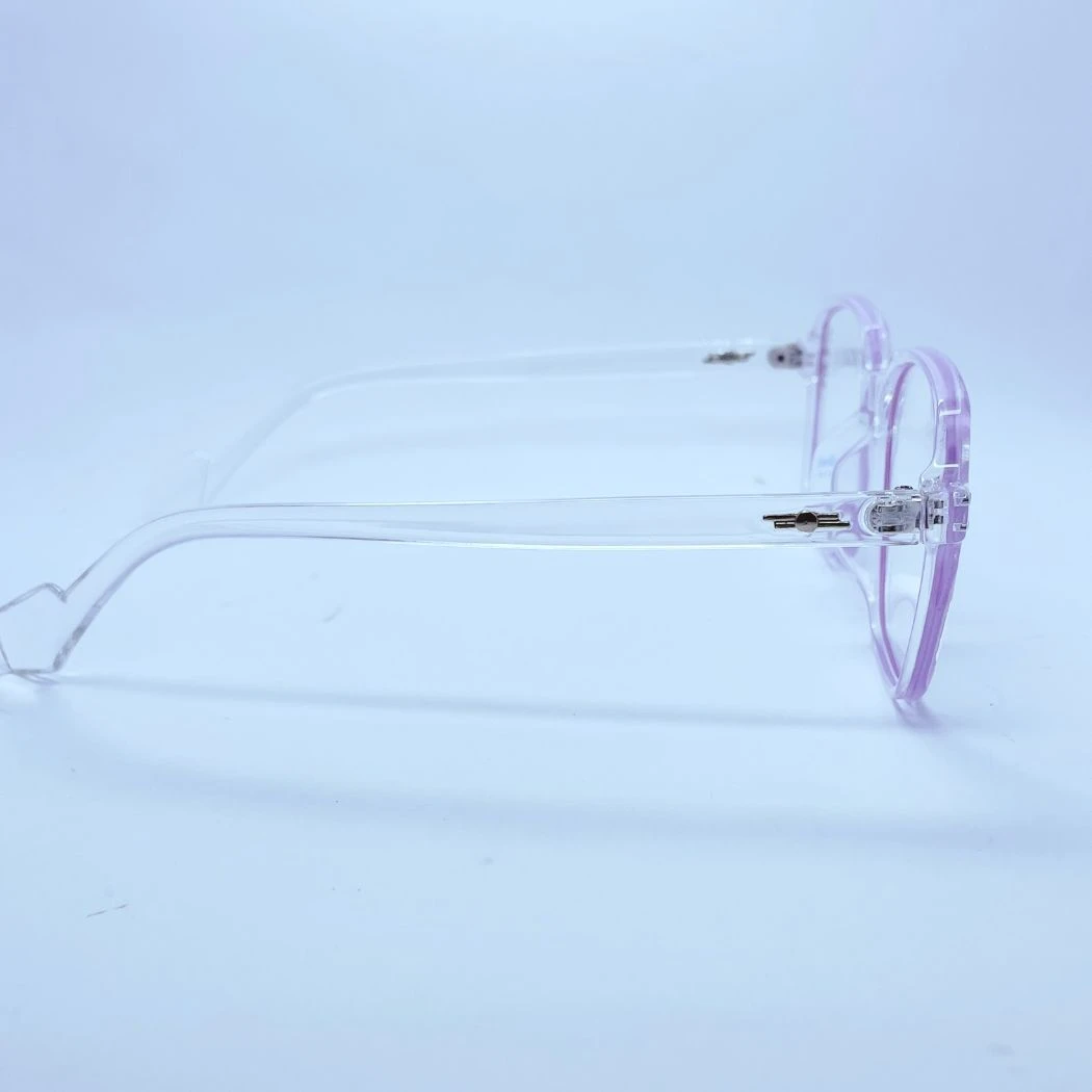 Fantastic stone 20397 Eyeglasses – Side View (Transparent purple) Fantastic stone 20397 eyeglasses in Transparent purple – side view
