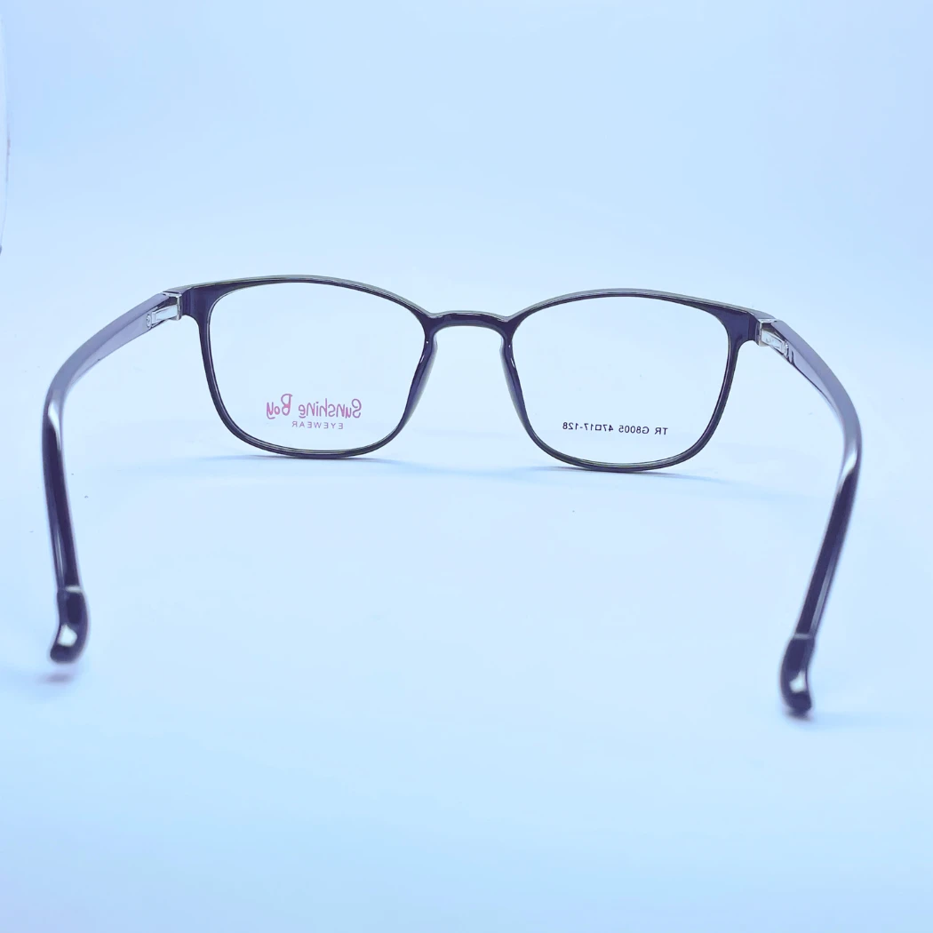 Sunshine Boy 8005 eyeglasses in Black – back view