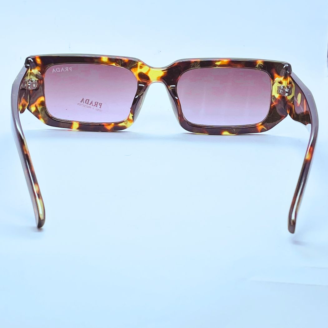 Prada 3748 sunglasses in Brown โ back view
