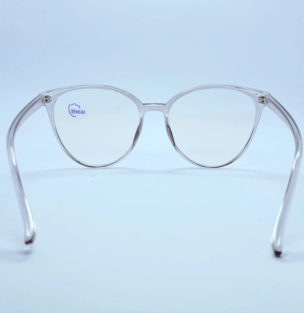 Vision 20381 eyeglasses in Transparent Grey – back view