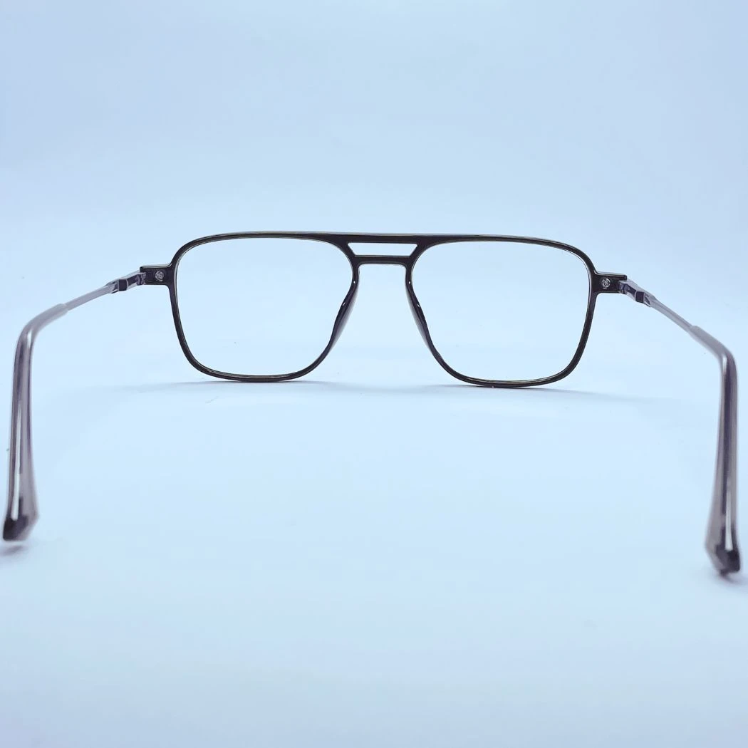 Vision 00002 eyeglasses in Black – back view
