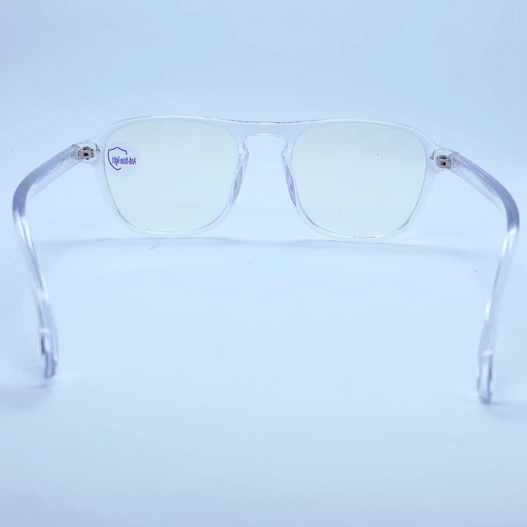 Vision 203156 eyeglasses in Transparent Light Brown – back view