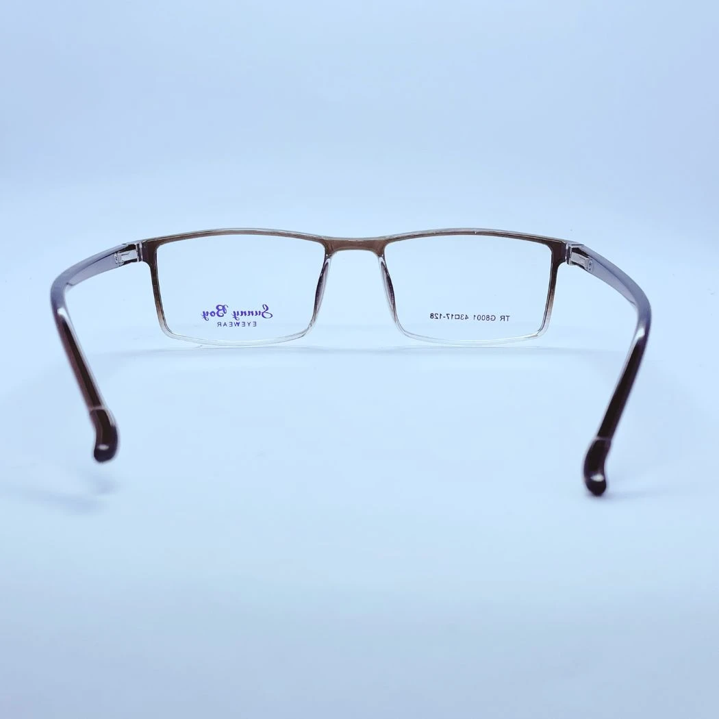 Sunny Boy 8001 eyeglasses in Brown and white – back view view