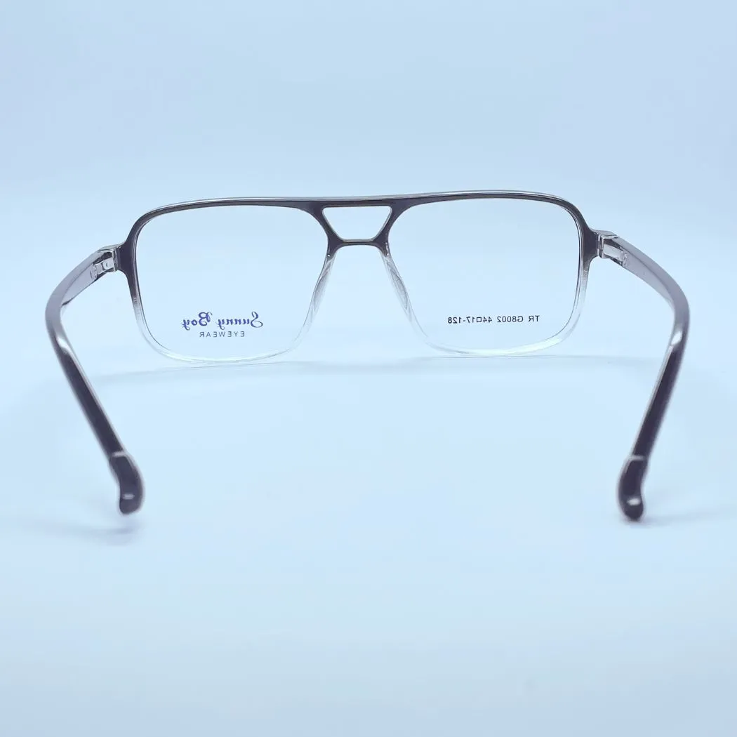 Sunny Boy G8002 eyeglasses in Black and white – back view view