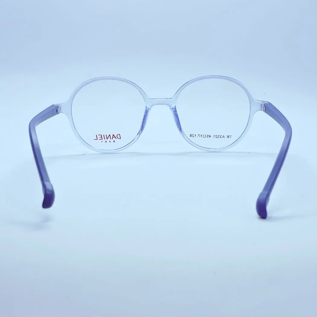 Daniel Baby A3321 eyeglasses in Light Blue – back view view
