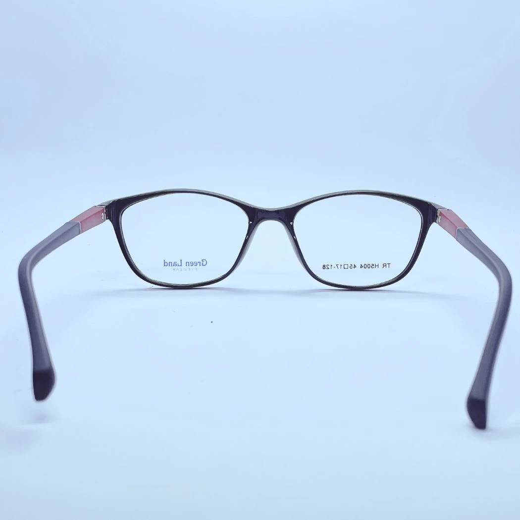 Green Land 5004 eyeglasses in Black – back view view