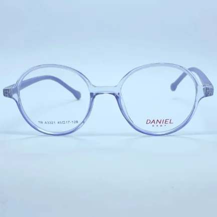 Daniel Baby A3321 eyeglasses in Light Blue – front open view