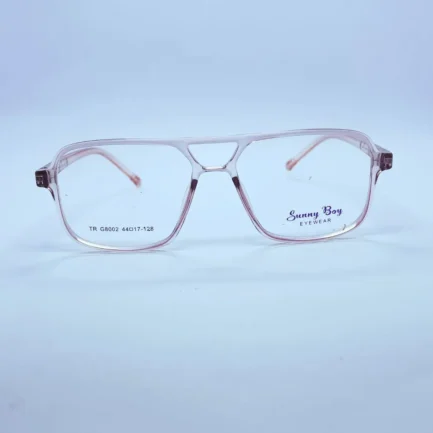 Sunny Boy G8002 eyeglasses in Peach Color – front open view