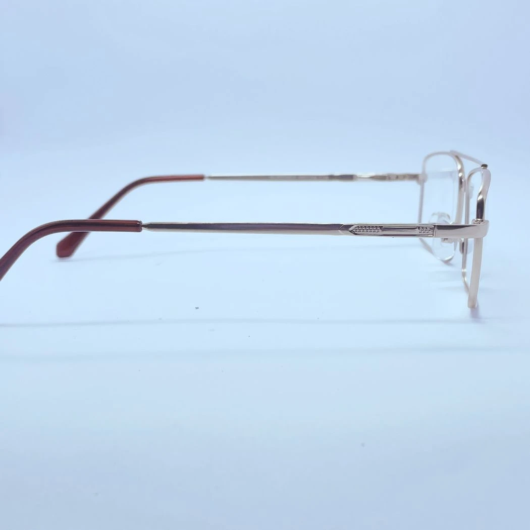 Vision 630802 Eyeglasses – Side View View (Golden) Vision 630802 eyeglasses in Golden – side view view
