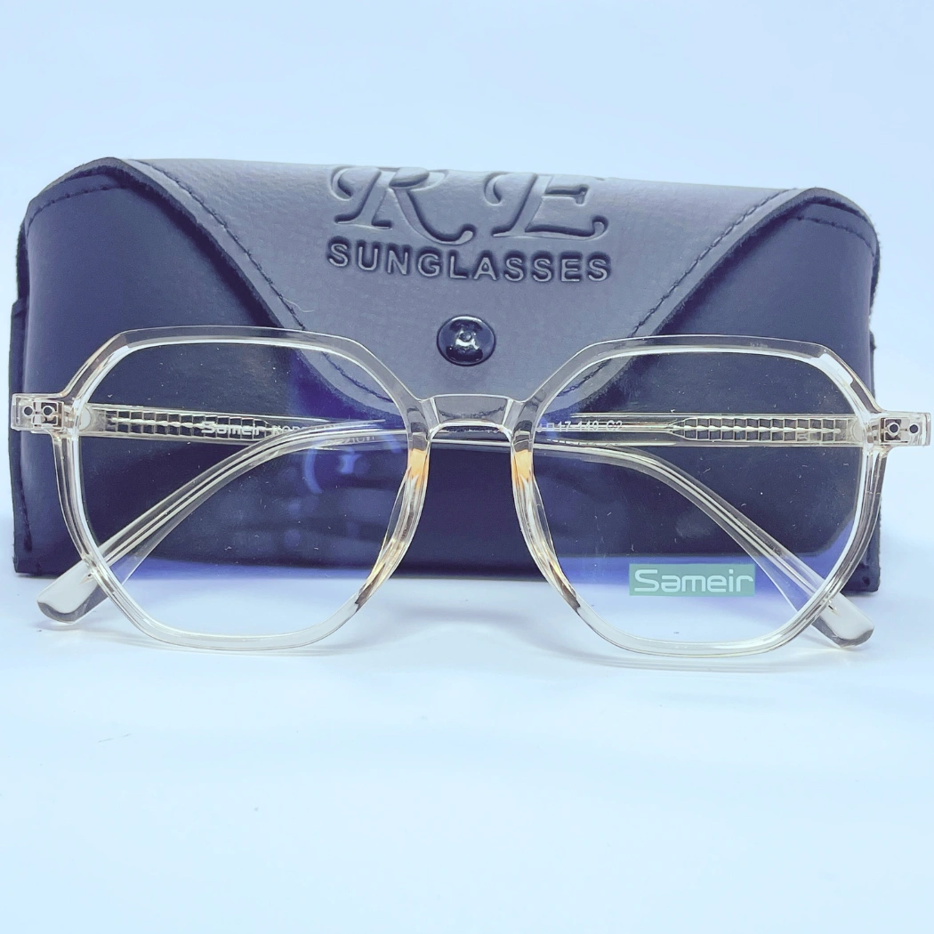 Sameir 18310 Eyeglasses – Front Close View (Golden) Sameir 18310 Eyeglasses in Golden – front close view