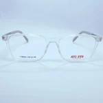 Atc Eye 89003 Eyeglasses in Transparent white and grey – front open view