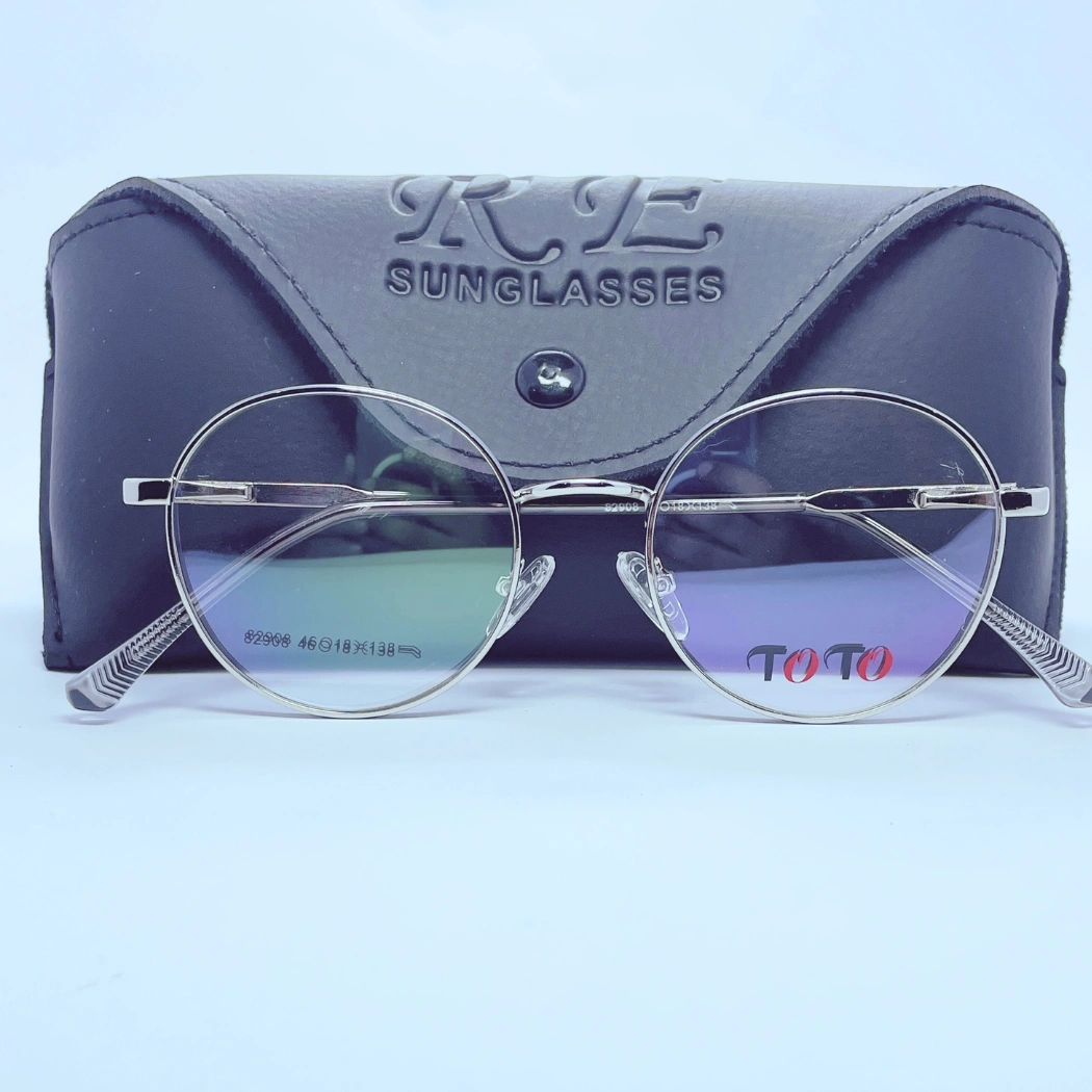 TOTO 82908 Eyeglasses – Front Close View (Silver) TOTO 82908 Eyeglasses in Silver – front close view