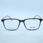 Act Eye 89003 Eyeglasses in Black and Grey – front open view