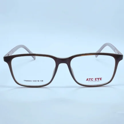 Act Eye 89003 Eyeglasses in Black and Grey – front open view