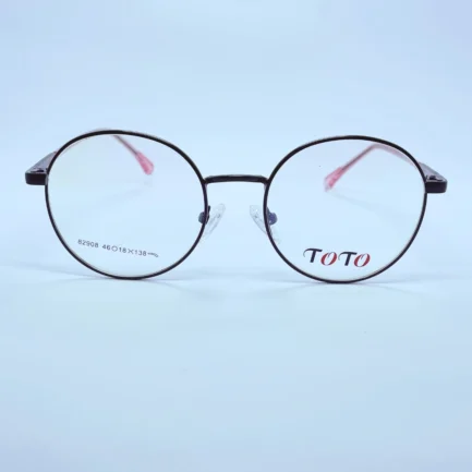 TOTO 82908 Eyeglasses in Black – front open view