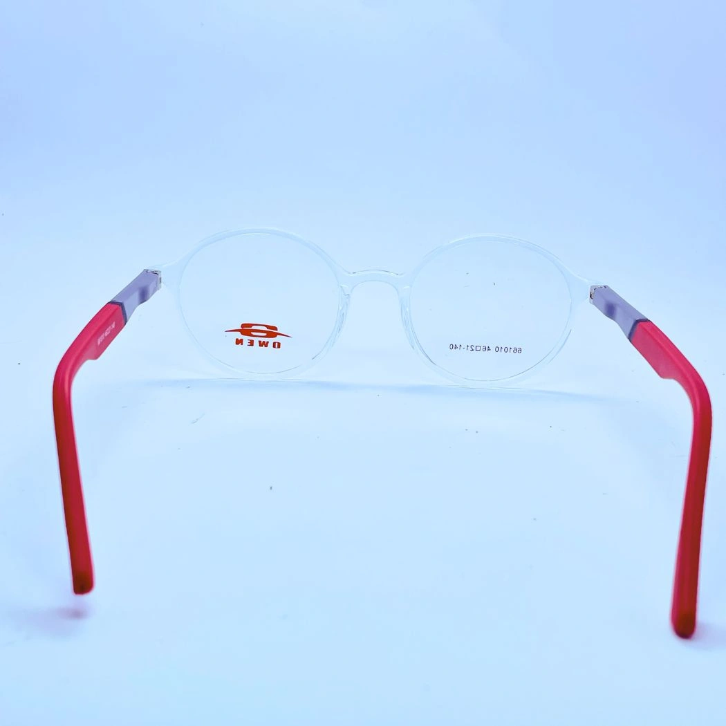 Owen 661010 Eyeglasses in White and red – back view