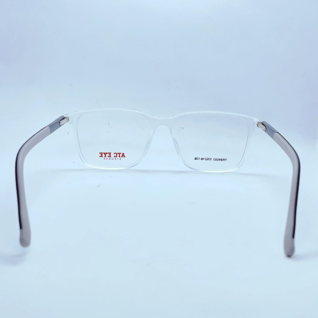 Atc Eye 89003 Eyeglasses in Transparent white and grey – back view