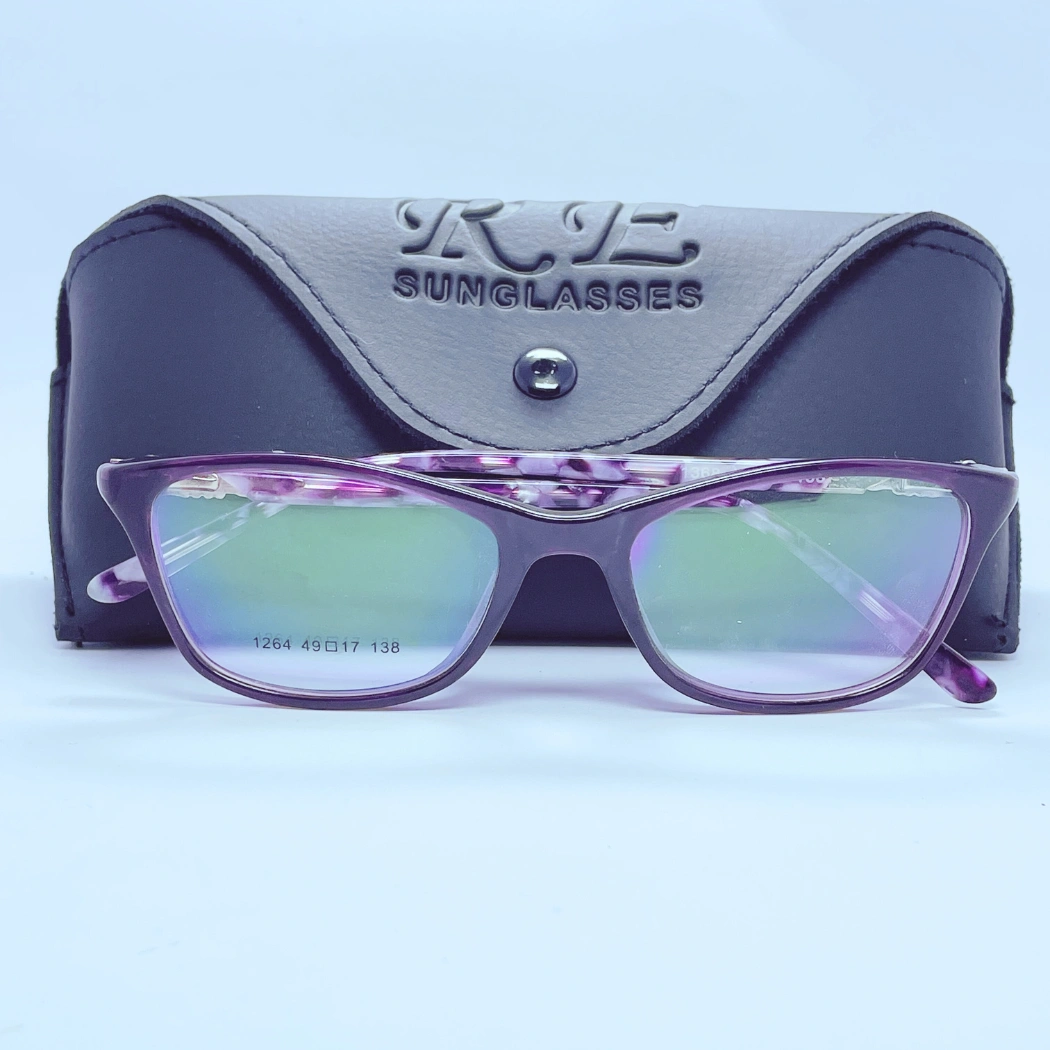 Vision 1264 Eyeglasses in Purple – front close view