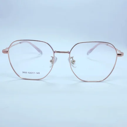 Vision 3600 Eyeglasses in Golden – front open view