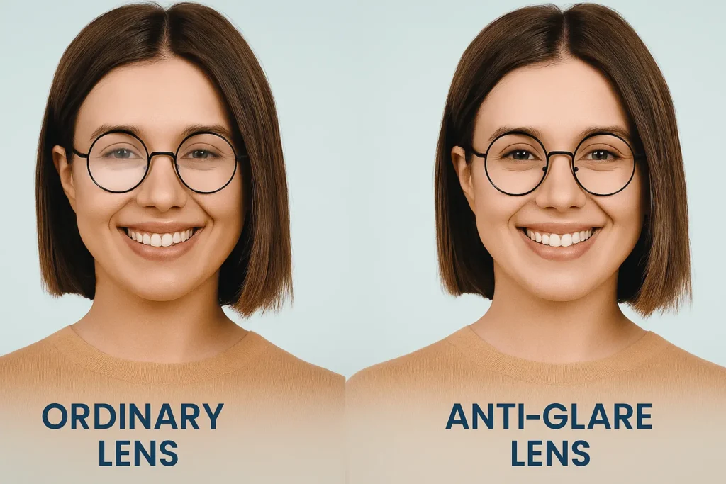 Antiglare difference