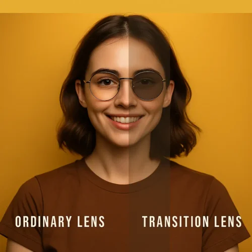 Transition Lenses Comparison Portrait Transition Lenses Comparison Portrait